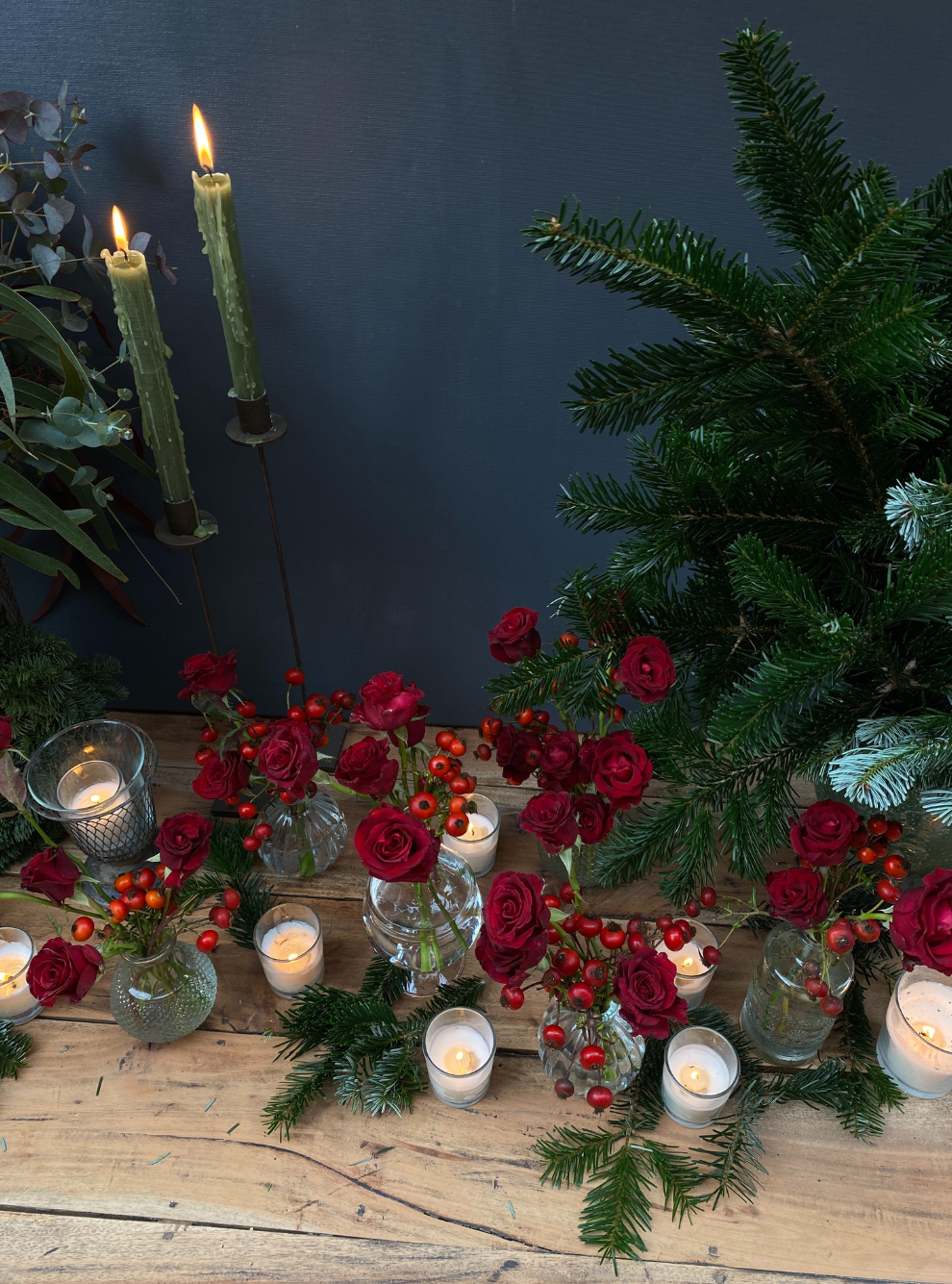 PACK CENTRO DE MESA NAVIDEÑO